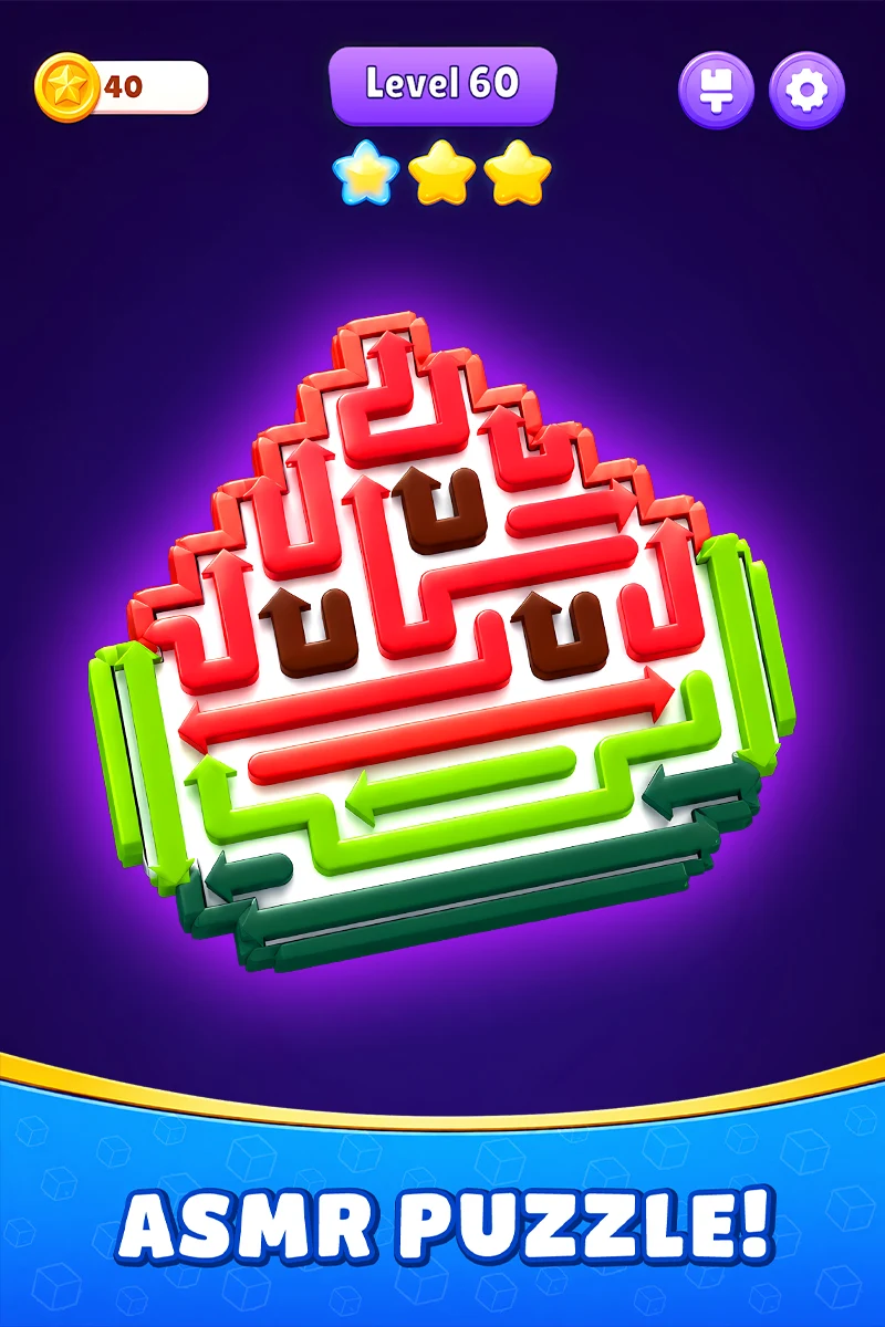 Cube Escape 3D: Tap Arrow Out screenshot