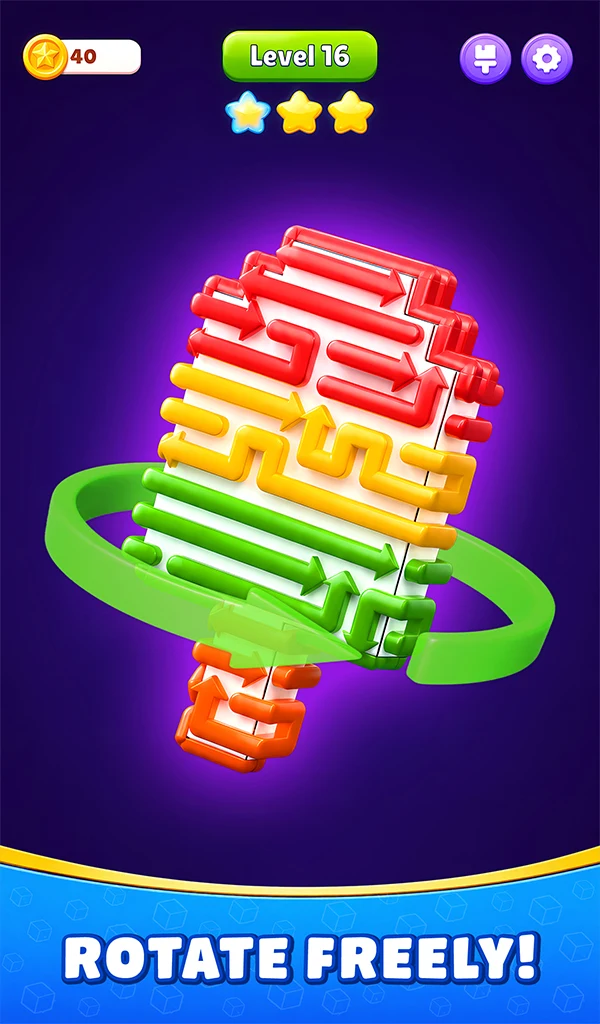 Cube Escape 3D: Tap Arrow Out screenshot