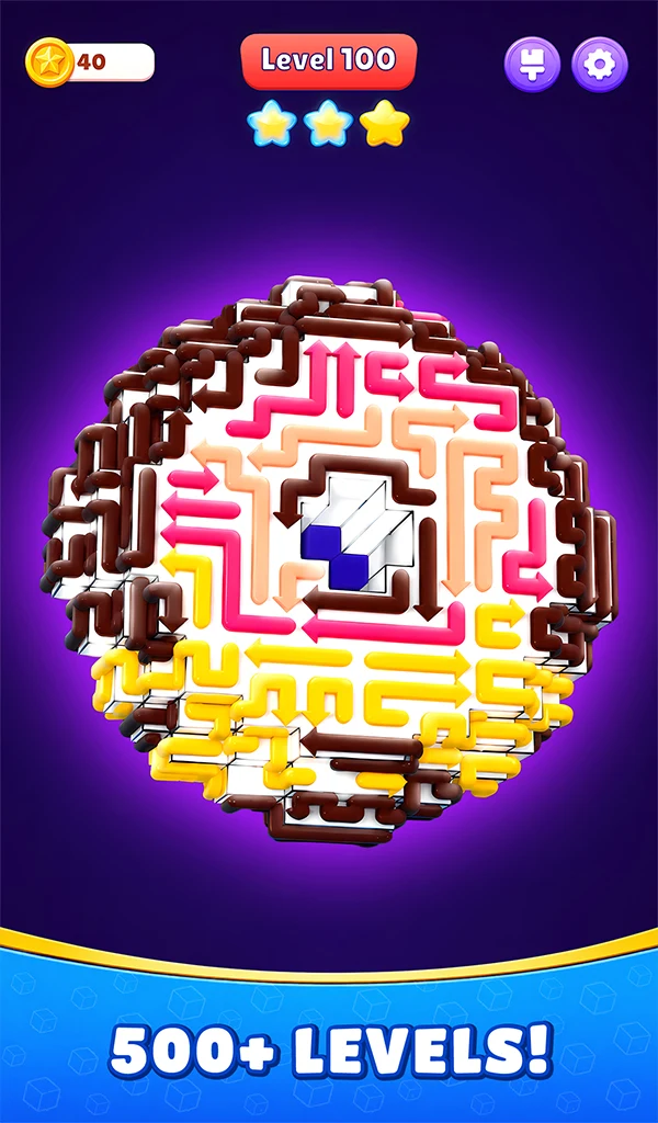 Cube Escape 3D: Tap Arrow Out screenshot
