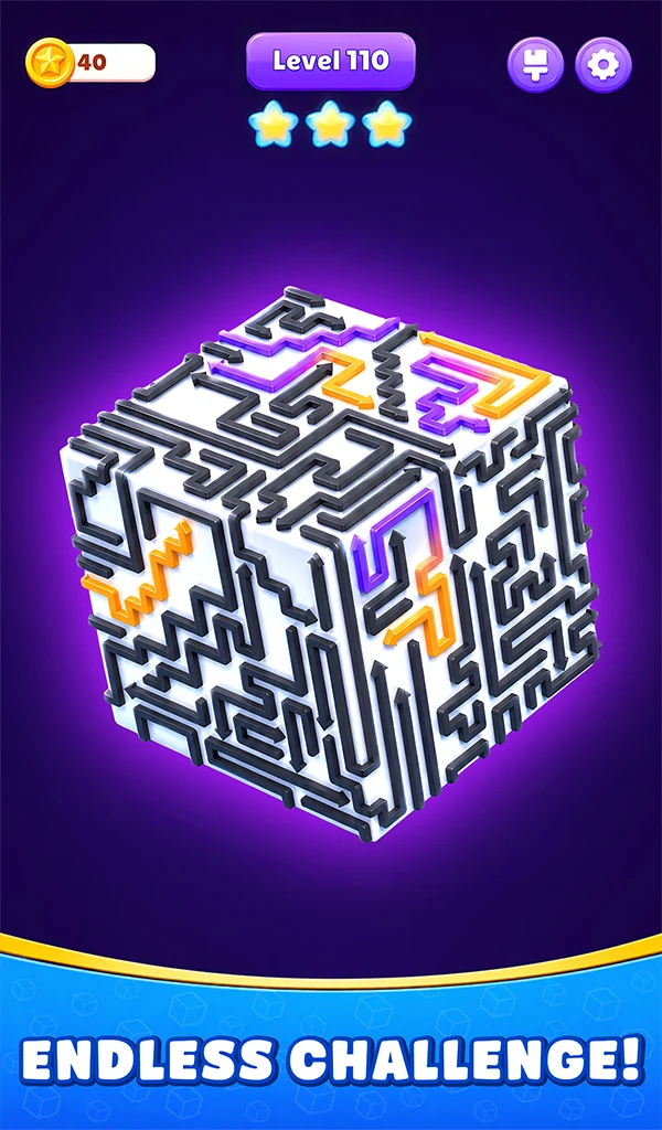 Cube Escape 3D: Tap Arrow Out screenshot